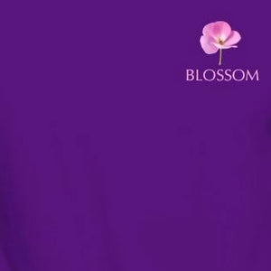 Unisex Organic Cotton T-Shirt with small "Blossom" Design