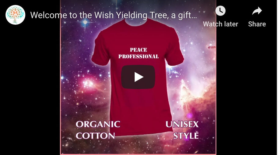 Announcing our new line of t-shirt designs to uplift your world! Watch our new video!