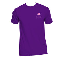 Unisex Organic Cotton T-Shirt with small "Blossom" Design