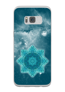 Blue Mandala Samsung Galaxy S8 Flexi Case