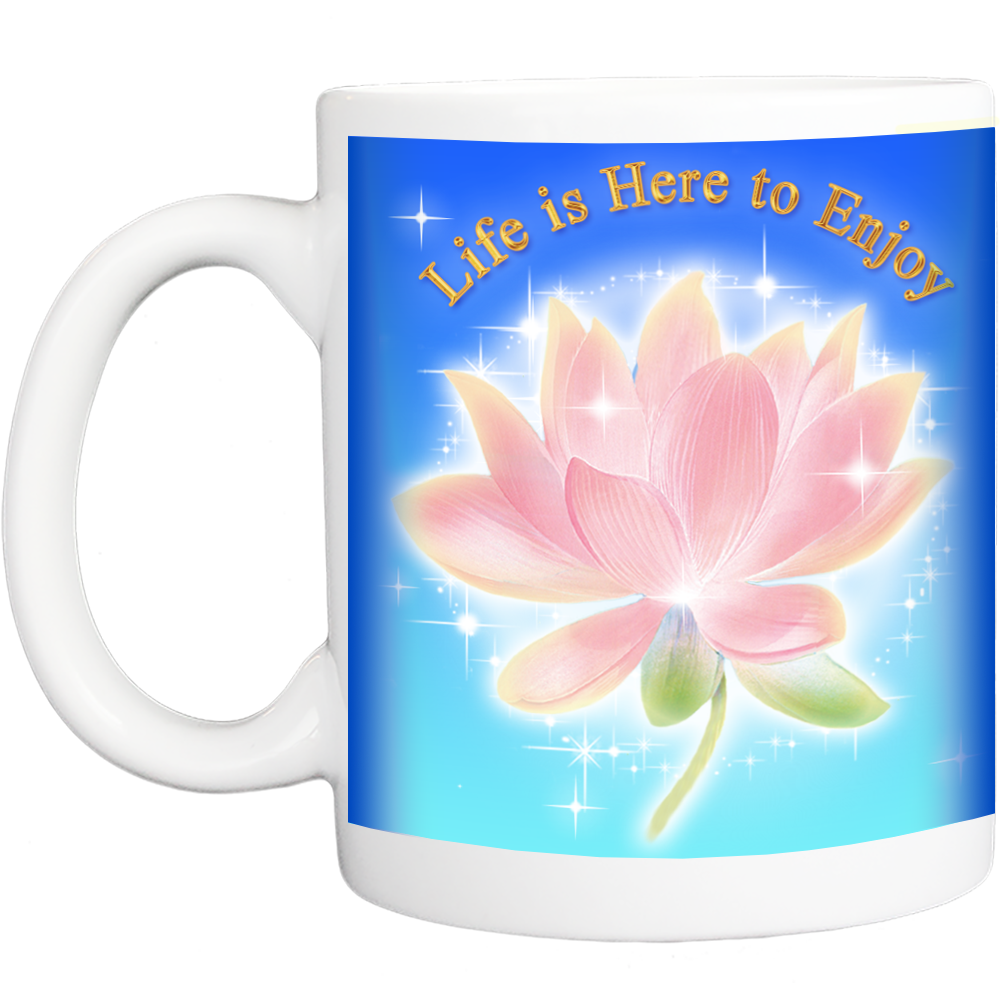 Mug with Life is Here to Enjoy Design