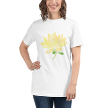 Yellow Lotus Organic Cotton Unisex T-Shirt