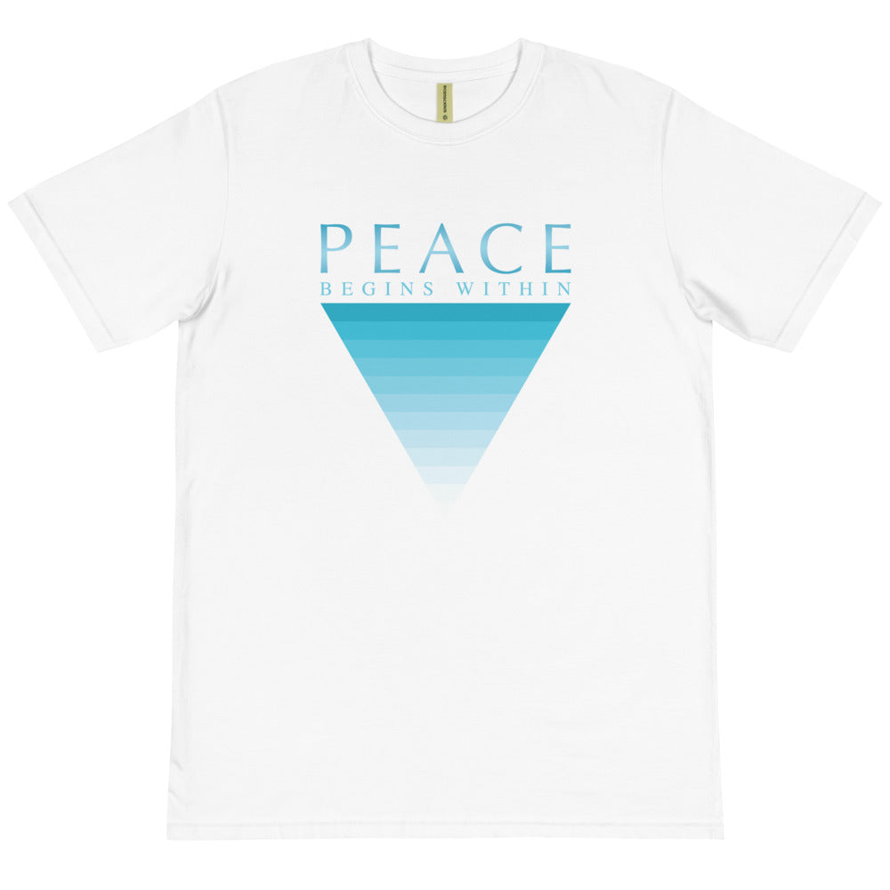 'Peace Begins Within' Organic T-Shirt