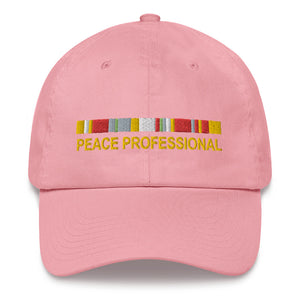 "Peace Professional" Embroidered Cotton Hat