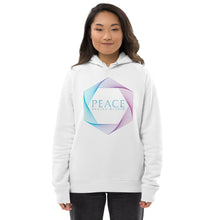 'Peace Begins Within' Unisex organic cotton/recycled Eco pullover hoodie