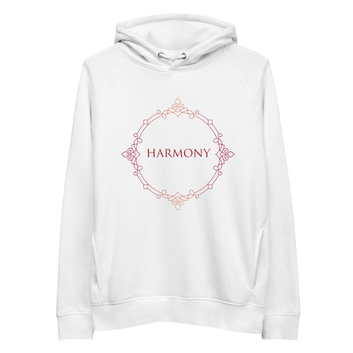 'Harmony' Unisex organic cotton/recycled Eco pullover hoodie
