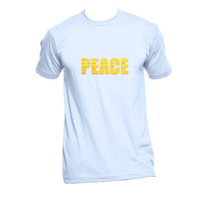 Unisex Organic Cotton T-Shirt with "Peace " Design