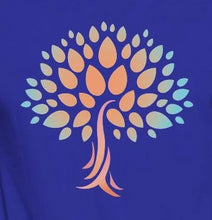 Unisex Organic Cotton T-Shirt with large "Wish Yielding Tree" Design